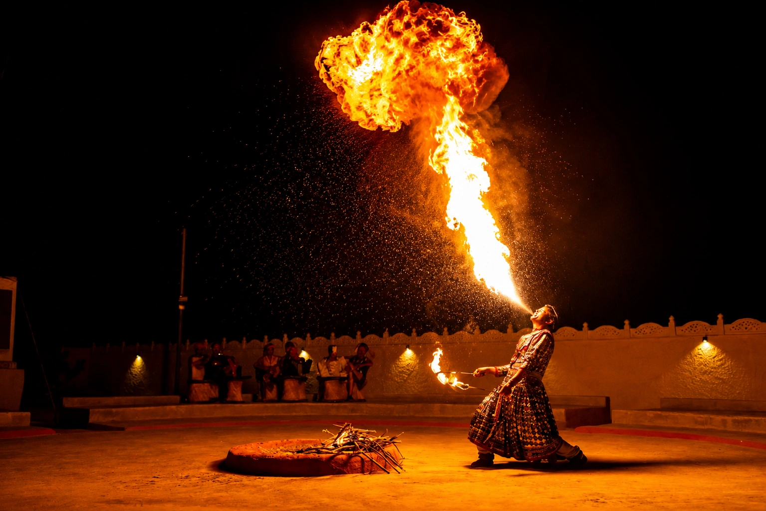 Cultural Evening & Folk Dinner - Jaisalmer desert safari with Golden City Cab