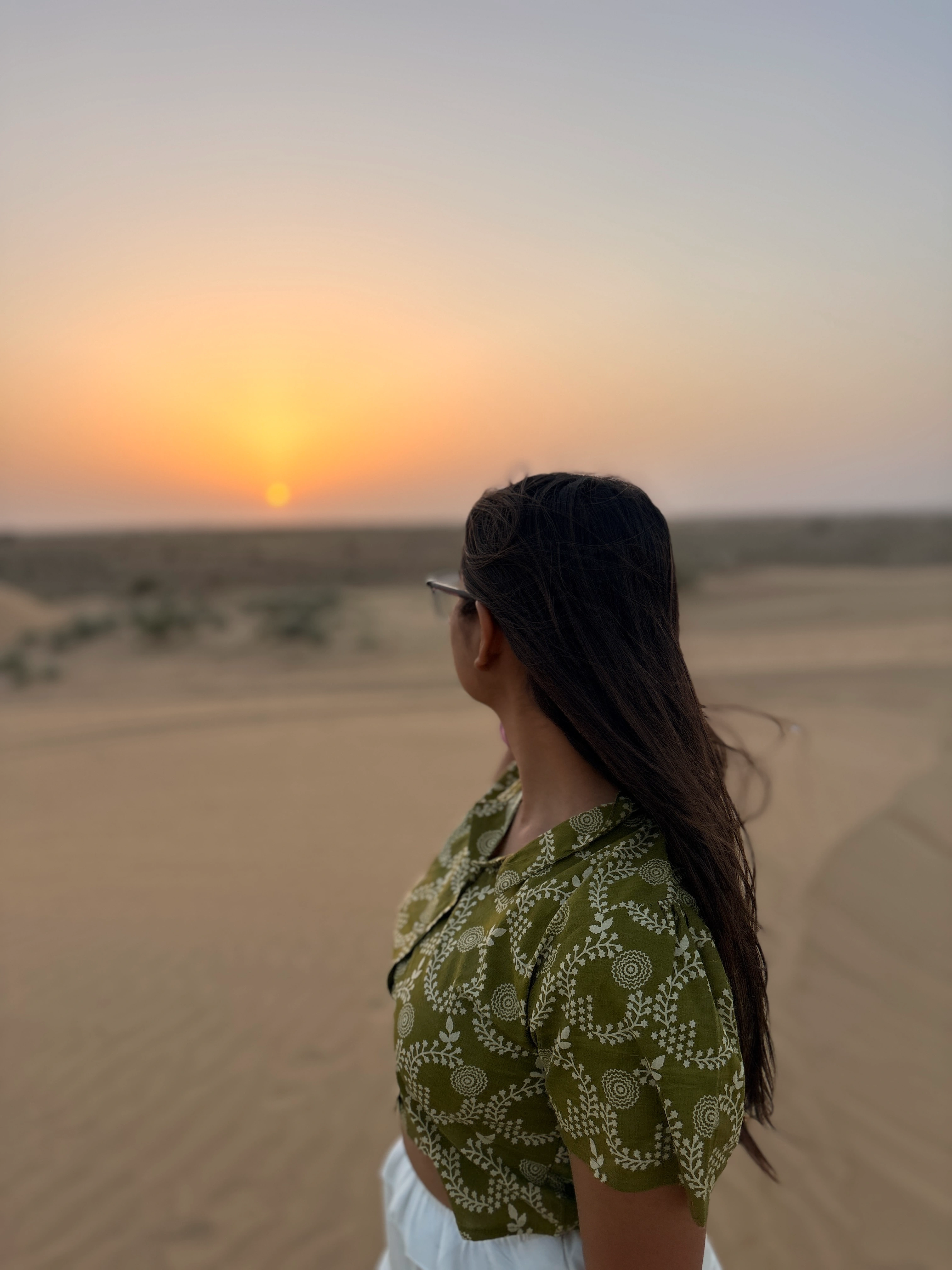 Sunset Point Visit - Jaisalmer desert safari with Golden City Cab